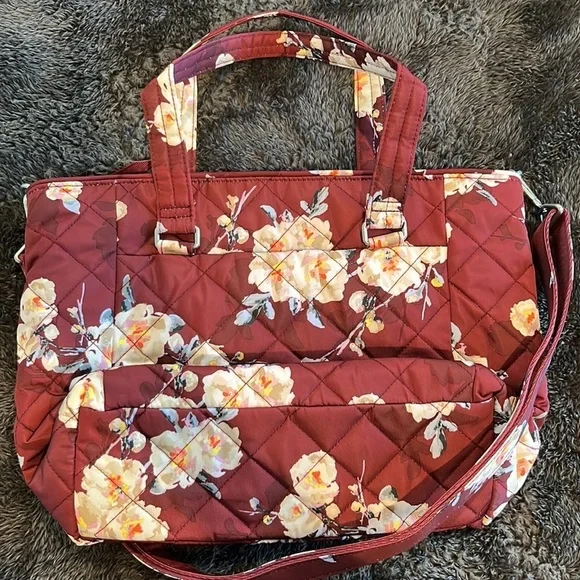 Vera Bradley Multi-Strap Shoulder Bag - Blooms and Branches